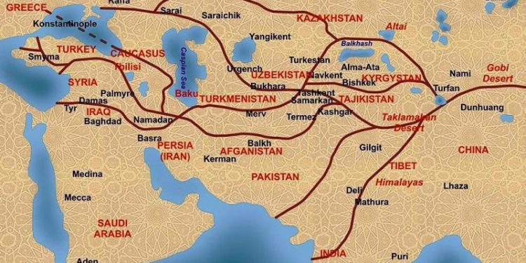 Жiбек жолындағы Суан өрнектерi