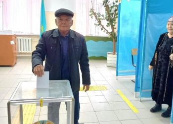 Батыр Амангелді Имановтың немересі дауыс берді