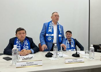 Нұрлан Әуесбаев Маңғыстаулық сайлаушылармен кездесті