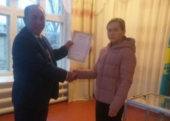 «Сайлауға қатысып, санатқа қосылғаныма қуаныштымын»