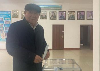 Белгілі ақын, сазгер дауыс берді