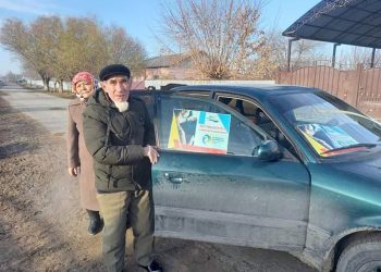 Сайлауда автоволонтерлер қызмет көрсетіп жүр