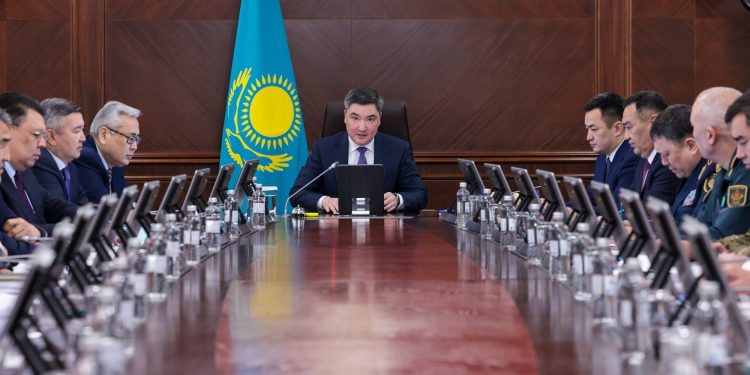 Республикалық штабтың отырысын өткізді