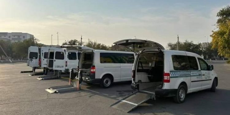 Дауыс беретін азаматтар үшін 45 инватакси қызмет етті