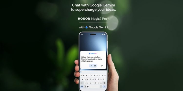 HONOR Google Gemini AI мүмкіндіктерін жаңа құрылғыларға енгізеді
