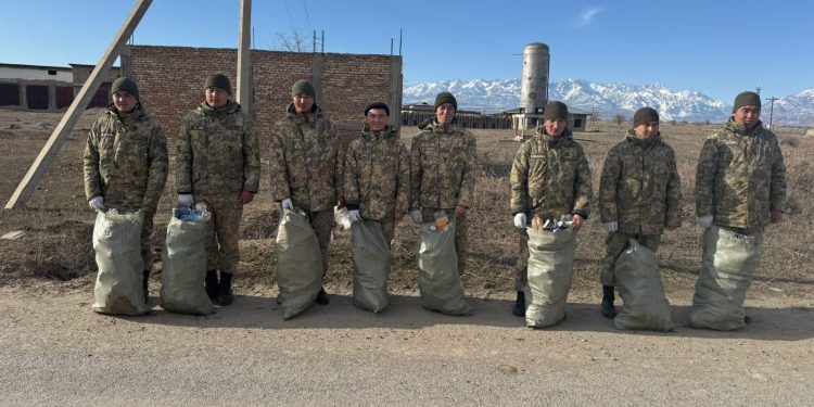 Шекарашылар сенбілік ұйымдастырды