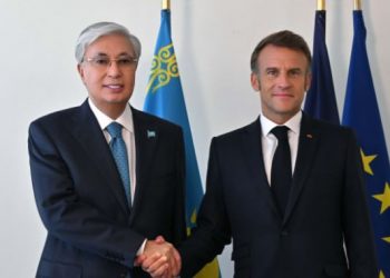 Қасым-Жомарт Тоқаев Франция Президентімен кездесу өткізді