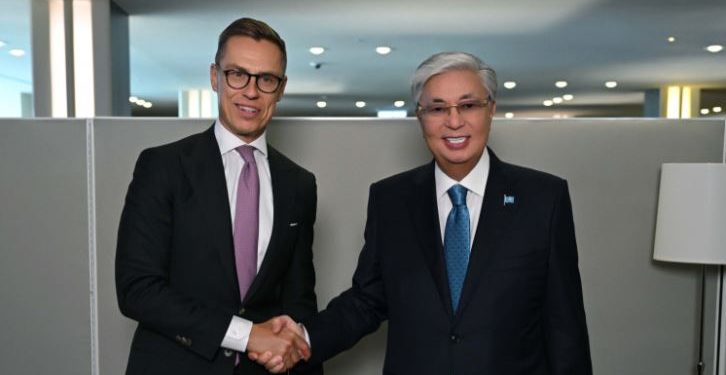 Мемлекет басшысы Финляндия Президентімен келіссөз жүргізді