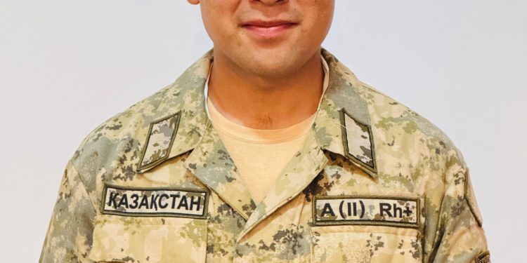 Қатардағы Нұрберген Қанатұлы – үлгілі сарбаз