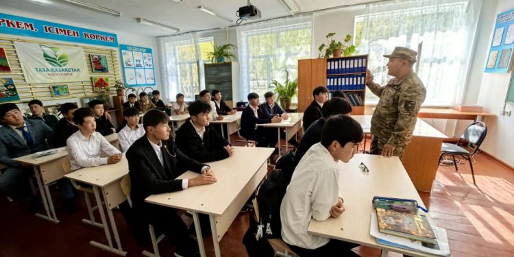 Шекара академиясына оқуға түсуге арналған үгіт-насихат жұмысы