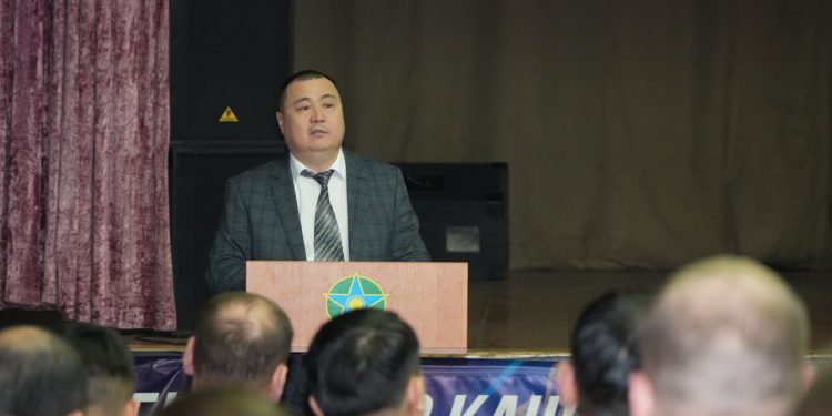 «Қорғас» шекаралық бақылау басқармасында Жамбыл Жабаевтың 180 жылдығына арналған тақырыптық кеш өтті