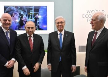Мемлекет басшысы Давоста бірқатар кездесу өткізді