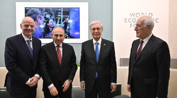 Мемлекет басшысы Давоста бірқатар кездесу өткізді