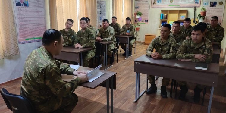 «Алмалысу» шекара бөлімшесінде жағымсыз әрекеттердің алдын алу бойынша түсіндіру шарасы өтті