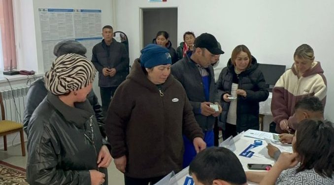 «Хильниченко» ірі шаруа қожалығы қызметкерлерінің дауыс берді