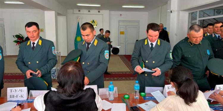 Жоңғар Алатауы мекемесінің ұжымы сайлау күні ерекше белсенділік танытты