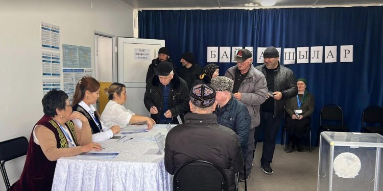 Талдықорғанда шешен-ингуш этномәдени орталығының өкілдері референдумда дауыс берді