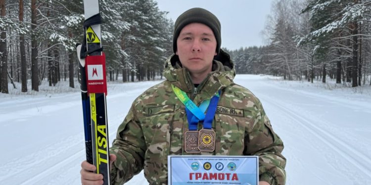 Шекара сақшысы облыстық шаңғы чемпионатында жүлделі орынға ие болды