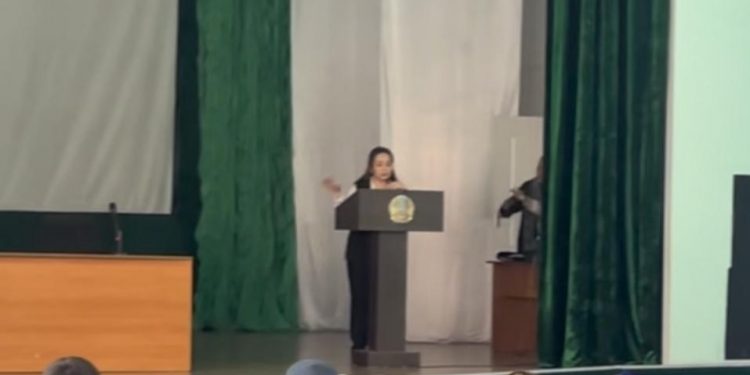 Шекаршылармен дәріс өтті