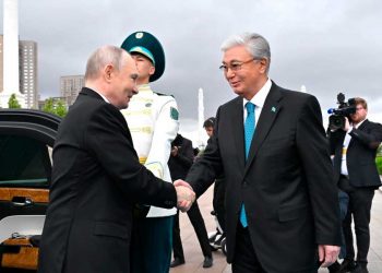 Ресей Федерациясының Президентін салтанатты қарсы алу рәсімі өтті