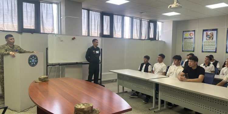 «Нұр жолы» өткізу пунктінде мектеп оқушыларына экскурсия ұйымдастырылды