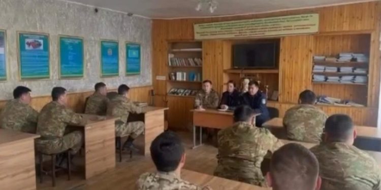 «Екіаша» шекара бөлімшесінде профилактикалық кездесу өтті