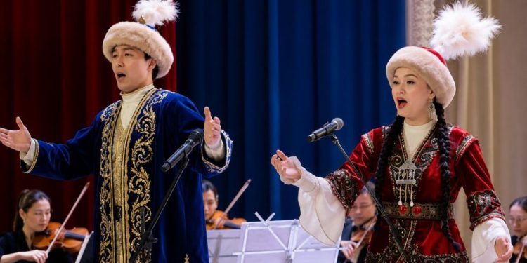 Культурный вечер в рамках тура «Halyk Әуені» прошёл в Кербулакском районе