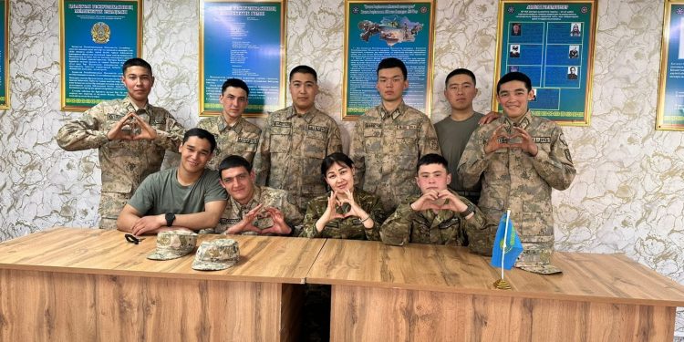 Шекарада концерттік бағдарлама ұйымдастырылды