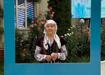 Дауыс берушілерге ерекше көңіл күй сыйлаған фотозона