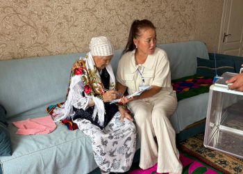 105 жастағы Нағиман Шалабаева өз таңдауын жасады