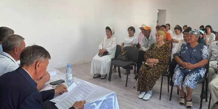 Көктал округінде «Заң мен тәртіп»кездесу өтті