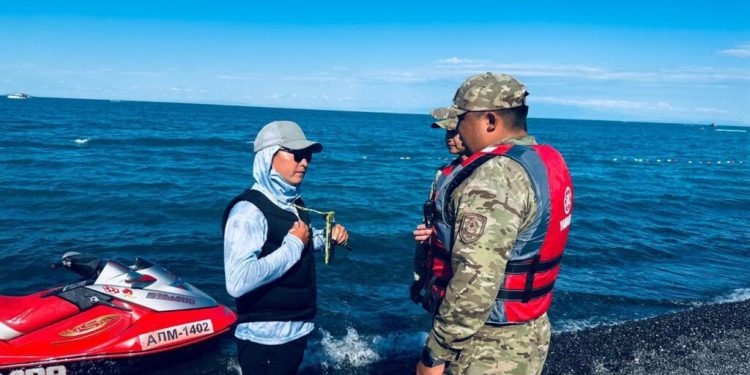Алакөл жағалауындағы қауіпсіздік және тазалық шаралары