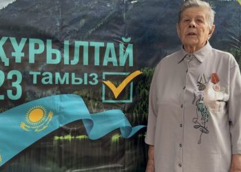 Тыл ардагері сайлауға барды