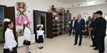 Жетісудағы тұңғыш жаңа форматтағы кітапхана Сарыөзекте қолданысқа берілді