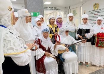 Талдықорғандық кимешектегі аналар сайлауда өз бейнелерімен таңғалдырды