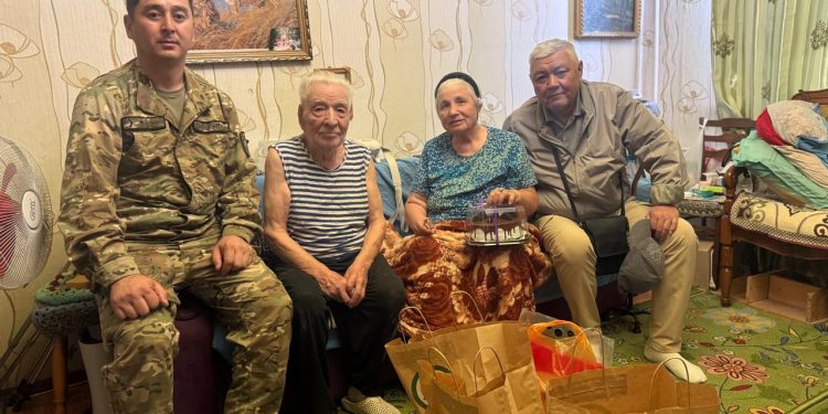Шекара ардагеріне құрмет көрсетілді