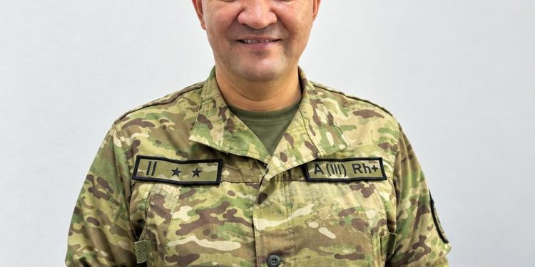 Әскери журналистің жаңа кітабы жарық көрді