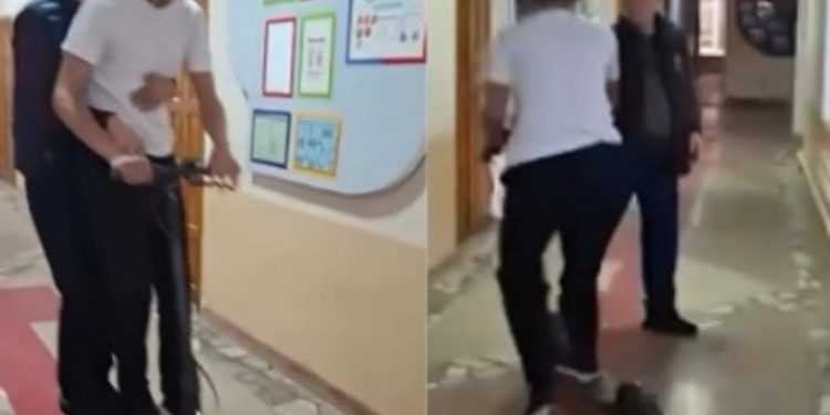 Зарубежный ролик выдали за кадры из казахстанской школы
