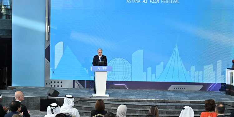 Қасым-Жомарт Тоқаев Astana AI Film Festival халықаралық кинофестивалінің ашылу салтанатына қатысты