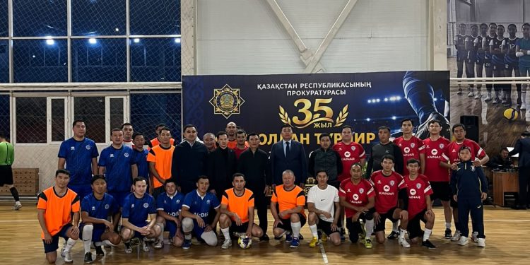 ҚР прокуратура органдарының 35 жылдығына орай футбол турнирі өтті